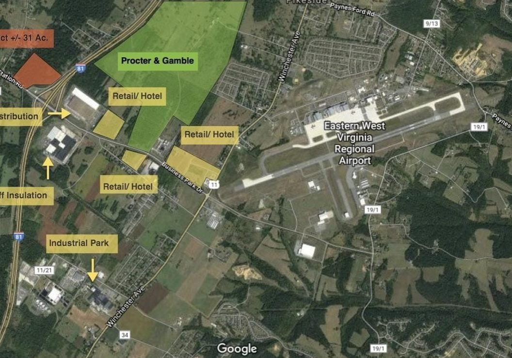 sky view of Procter & Gamble location